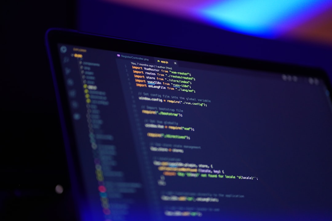laptop screen displaying colorful code — Photo by Mohammad Rahmani on Unsplash