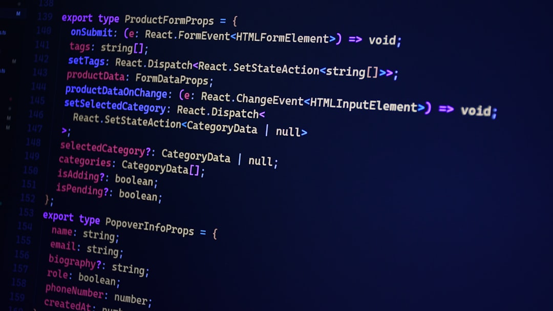 A computer screen with a bunch of lines on it — Photo by Peaky Frames on Unsplash