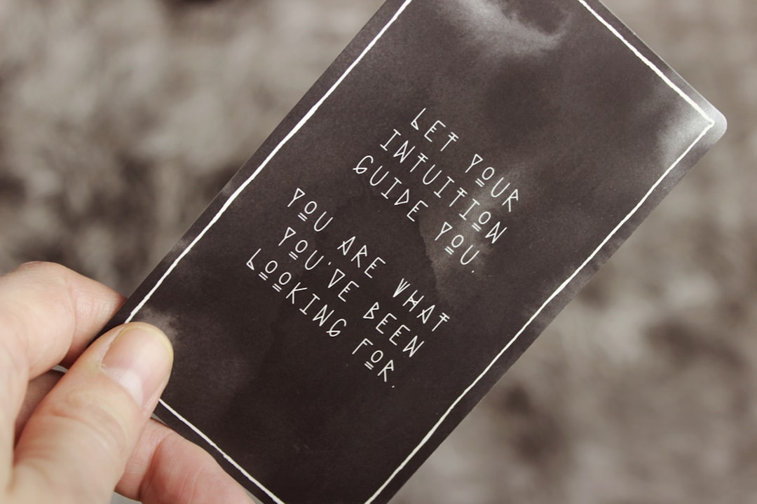 black card — Photo by Jen Theodore on Unsplash