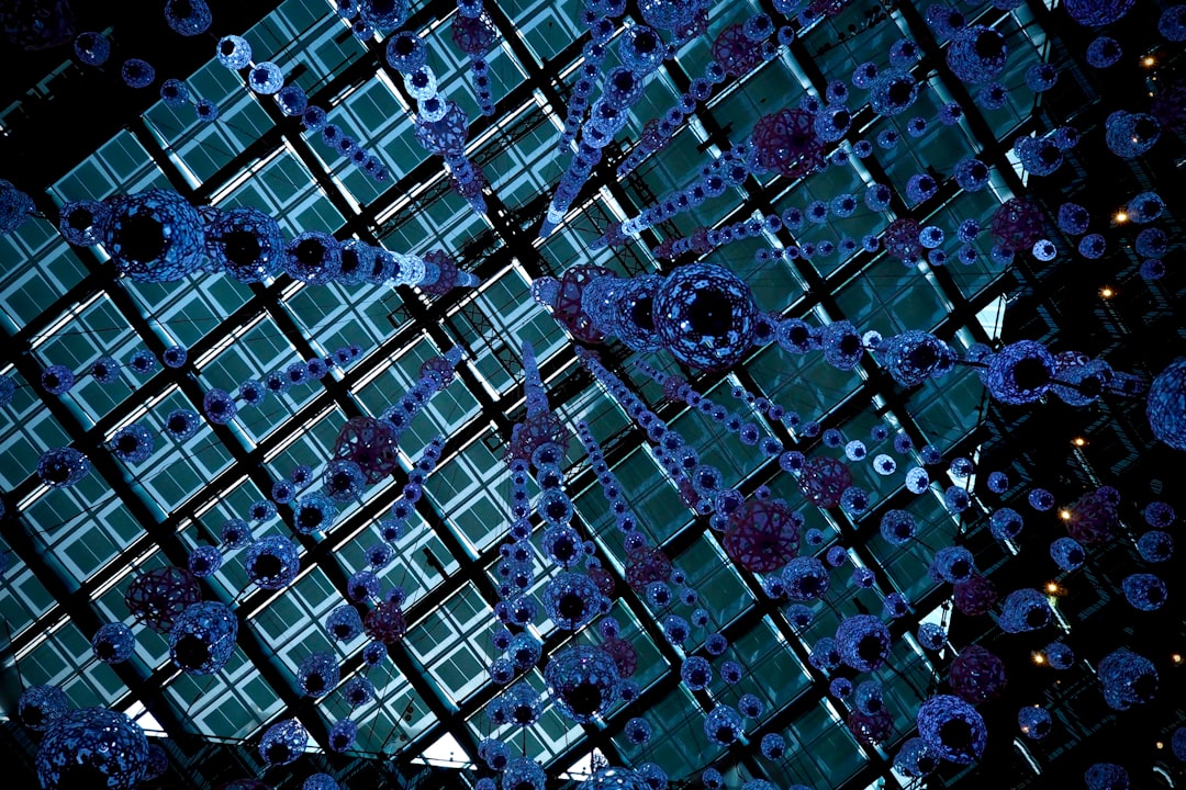 blue and black abstract painting — Photo by Kazuo ota on Unsplash