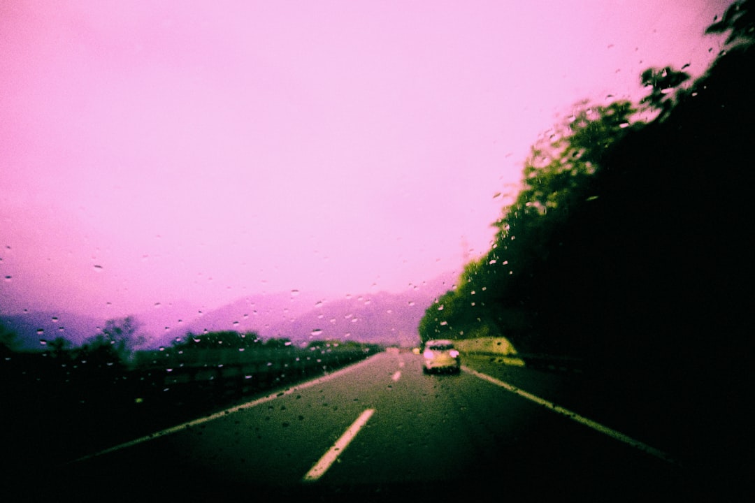 a car driving down a road next to a lush green forest — Photo by Johannes Beilharz on Unsplash