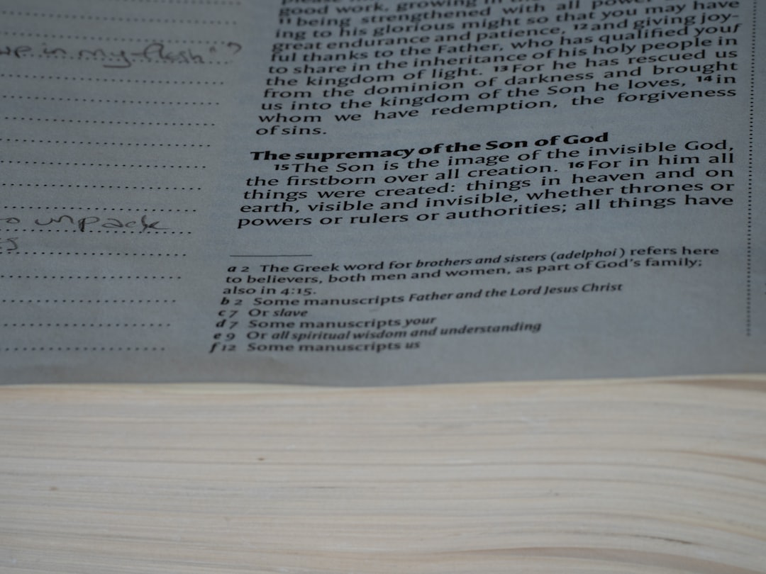 A close up of a book on a table — Photo by Brett Jordan on Unsplash