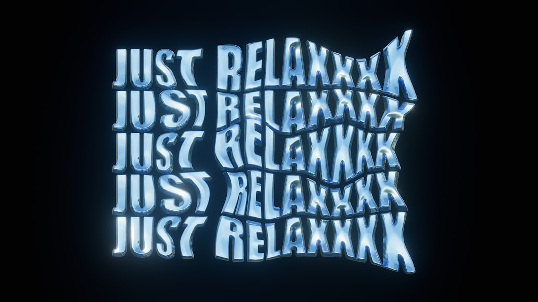 a neon sign that says just relax and relax — Photo by Soheb Zaidi on Unsplash